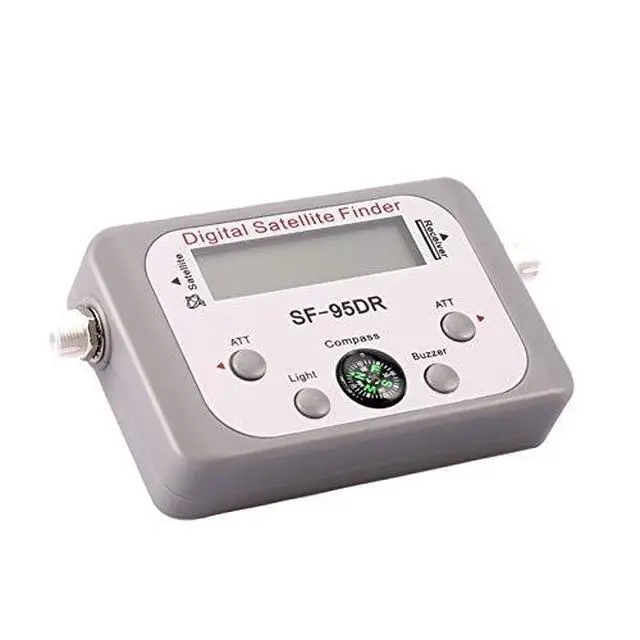 Alt view image 4 of 5 - Electronix Express EX Digital Satellite Finder Meter for DirecTV - SF-95DR Backlit Plug and Play