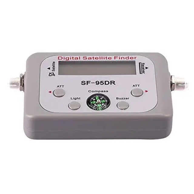Alt view image 5 of 5 - Electronix Express EX Digital Satellite Finder Meter for DirecTV - SF-95DR Backlit Plug and Play