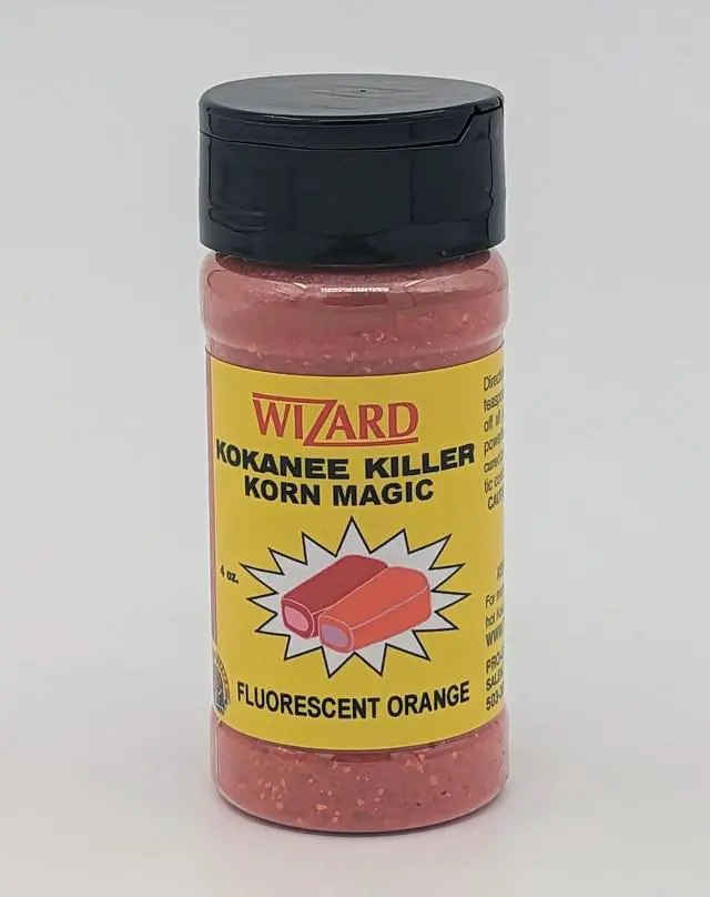 Main image of Wizard Kokanee Korn Magic 4oz Flourescent Orange