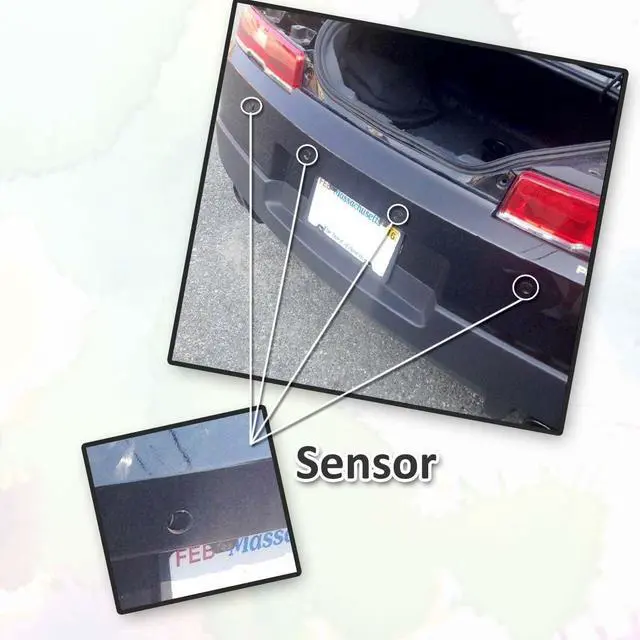 Alt view image 4 of 6 - Parking Sensors LED Display Car Reverse Backup Radar System (2 Pack)