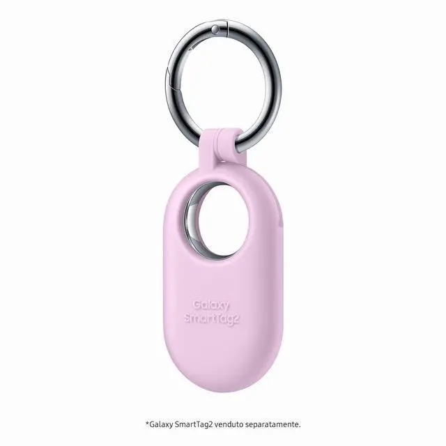 Alt view image 2 of 3 - Galaxy Official Silicone Case for SmartTag2, Lavender