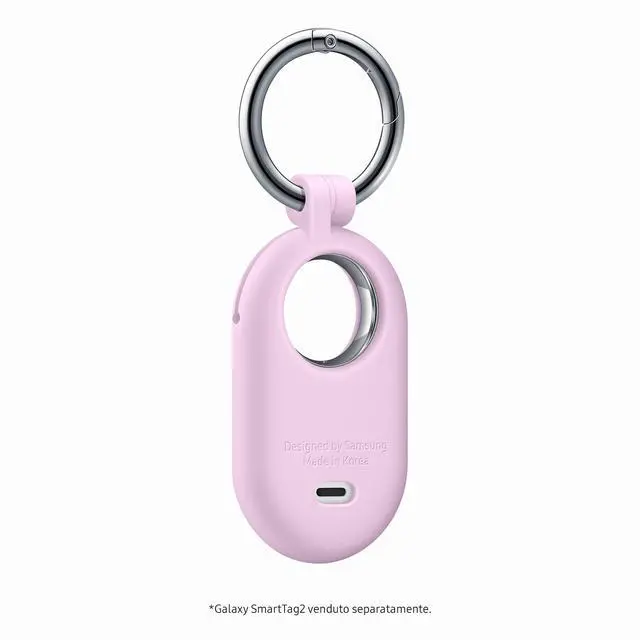 Alt view image 3 of 3 - Galaxy Official Silicone Case for SmartTag2, Lavender