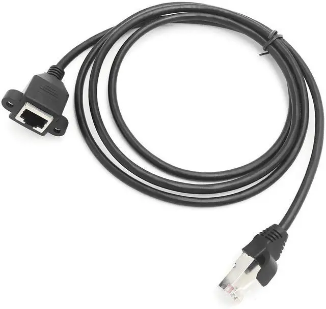 Main image of Mic Extension Cord, 8-Pin RJ45 Extension Cable for Kenwood for Icom Mobile Radio Speaker