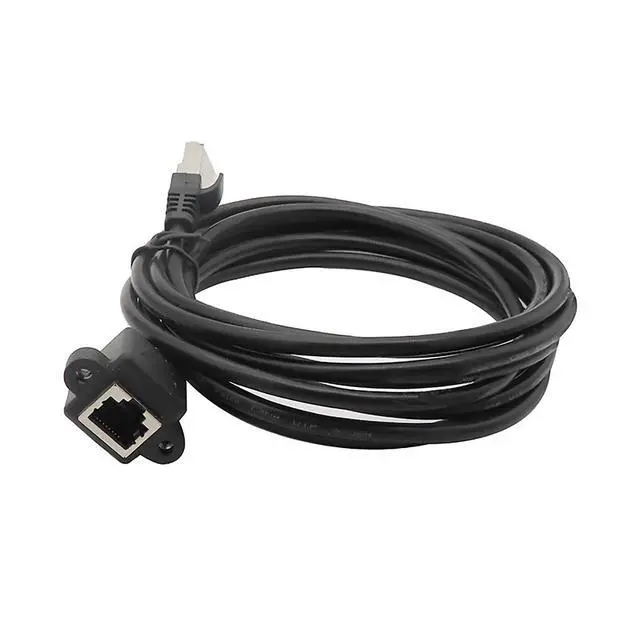 Alt view image 4 of 5 - Mic Extension Cord, 8-Pin RJ45 Extension Cable for Kenwood for Icom Mobile Radio Speaker