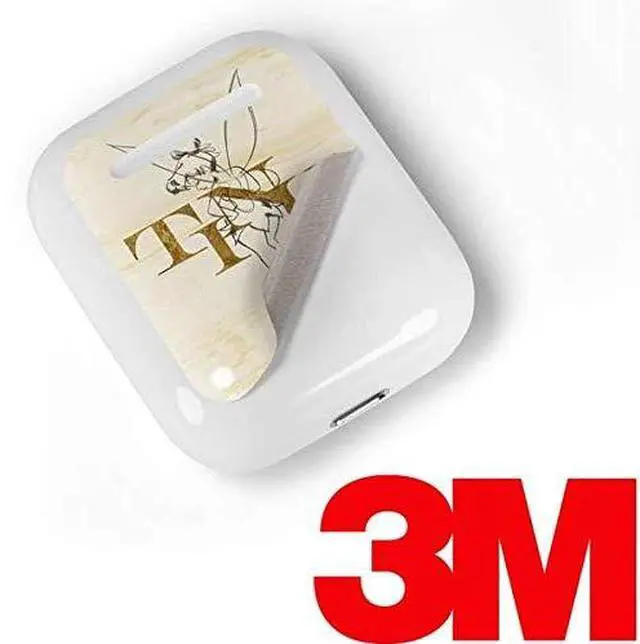 Alt view image 3 of 4 - Decal Audio Skin Compatible with Apple AirPods - Officially Licensed Disney Tinker Bell Tink Magic Pencil Art Design