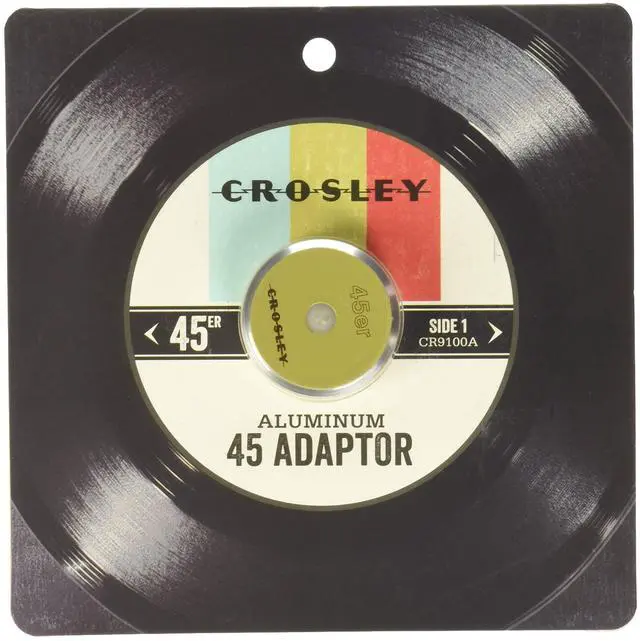 Main image of CR9001A-GR Aluminum 45 Adapter, Green | Replaces Standard 45 Adapter
