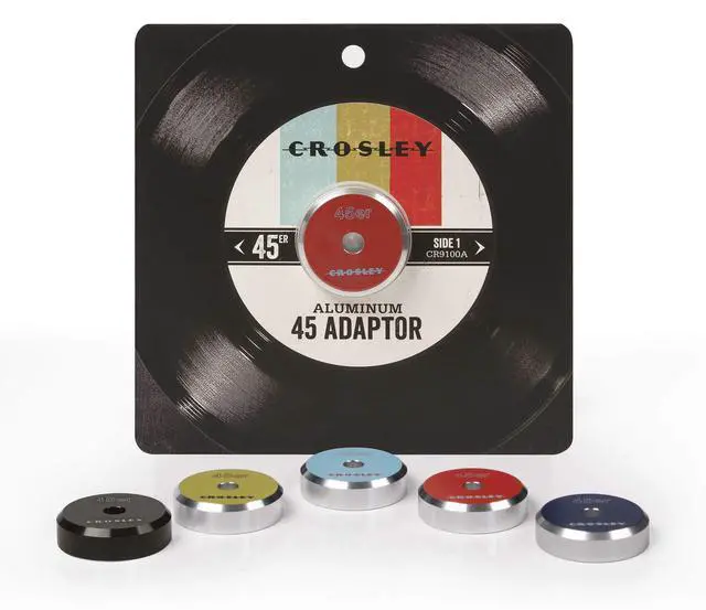 Alt view image 2 of 2 - CR9001A-GR Aluminum 45 Adapter, Green | Replaces Standard 45 Adapter