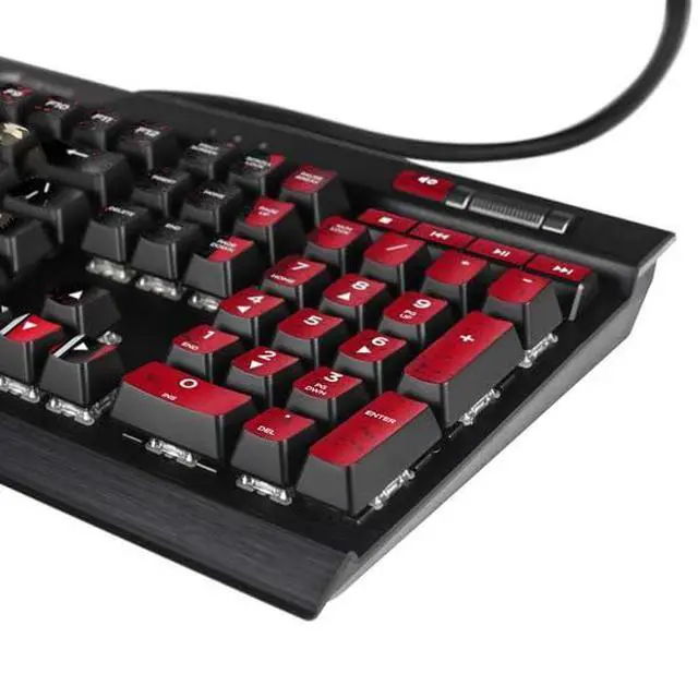 Alt view image 3 of 4 - Decal Other Skin Compatible with K95 RGB Platinum Mechanical Gaming Keyboard - Officially Licensed Marvel Deadpool Wade Wilson Design