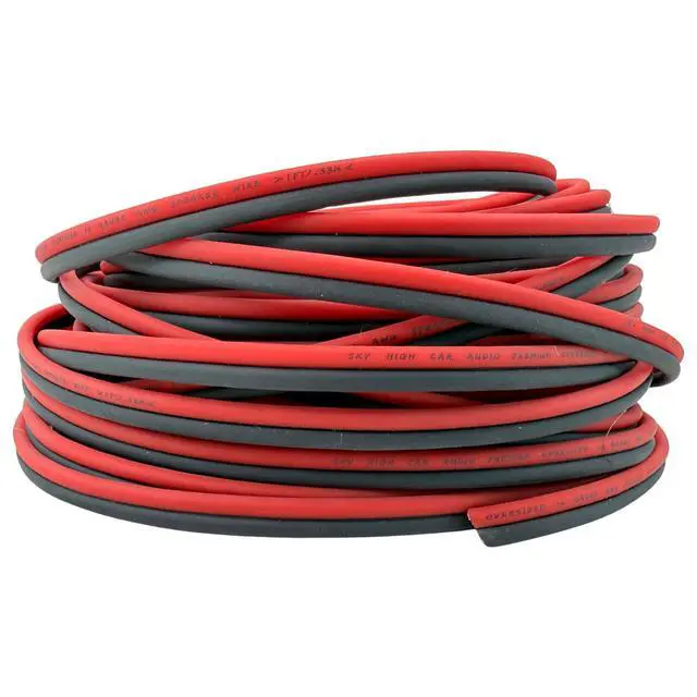 Alt view image 4 of 6 - 16 Gauge CCA Speaker Wire Oversized Red/Black Audio Speaker Cable 25FT, 50FT, 100FT, 200FT, 300FT & 600FT (50ft 16 Gauge)