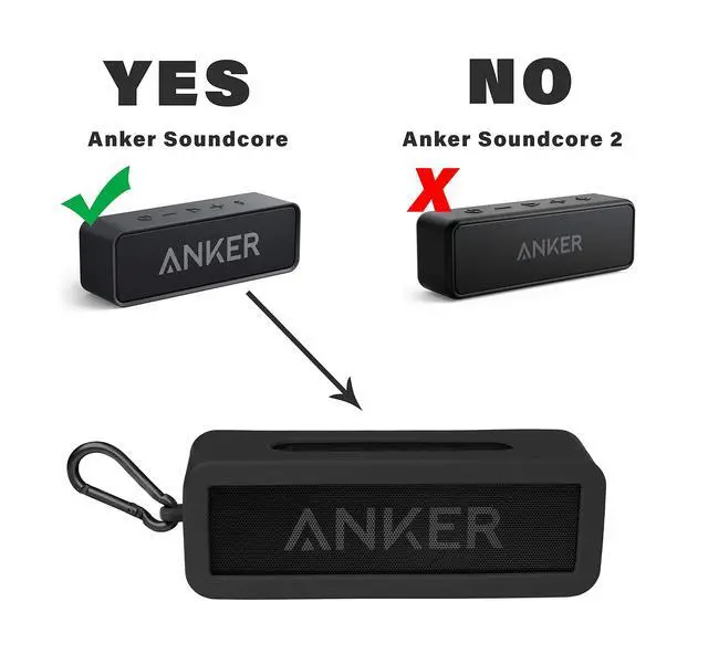 Alt view image 5 of 6 - Silicone Bumper for Anker Soundcore and Soundcore Motion B Bluetooth Speaker, Customized Skin with Color and Shape Matching