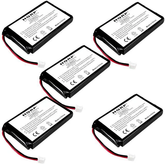 Main image of 5-Pack Battery for RTI T1 T1B T2+ T2B T2C T2Cs T3 40-210154-17 ATB-950 ATB-950-SANUF ATB-900A ATB-850 ATB-1200 ATB-1200-SANUF Theater-Touch Universal System Controller Remote Control