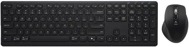 Main image of Wireless Keyboard and Mouse Combo, Multi-Device, Silent (Black)
