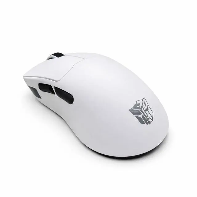 Alt view image 3 of 7 - Gaming Mouse GM04 Pro, Wireless Gaming Mouse Tri-Mode Bluetooth/2.4G/Wired, 53g Ultra-Light, 24,000 DPI PAW3311 Sensor, RGB, 1000Hz, Rechargeable PC Gaming Mouse (White)