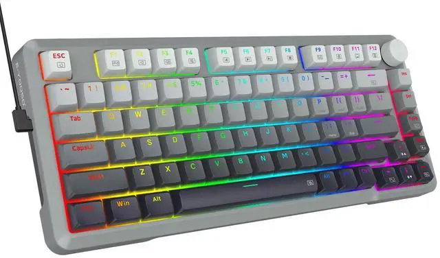 Main image of 75% Compact Rapid Trigger Gaming Keyboard, 8k Hz Polling Rate