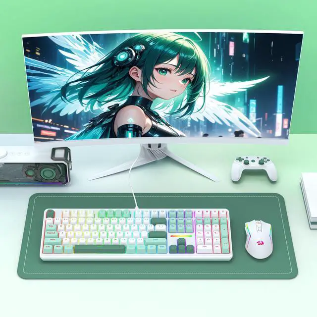 Alt view image 7 of 7 - K745 HE Wired Hall-Effect Magnetic Rapid Trigger Gaming Keyboard