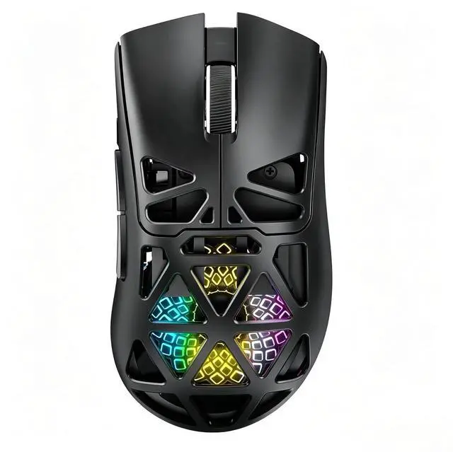 Main image of G11 Lightweight Wireless Gaming Mouse for FPS & Competitive Gaming, Tri-Mode Bluetooth 5.1/2.4GHz/USB-C, 22000 DPI RGB Mouse with Programmable Buttons for PC, Laptop & Mac (Black)