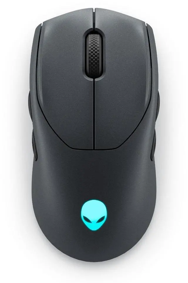 Main image of AW720M Tri-Mode Wireless Gaming Mouse - 2.4GHz Wireless, Bluetooth 5.1, 26,000 DPI, 8-Fully Programmable Buttons, Magnetic Snap Charging Adapter USB-A to USB-C Cable - Dark Side of The Moon