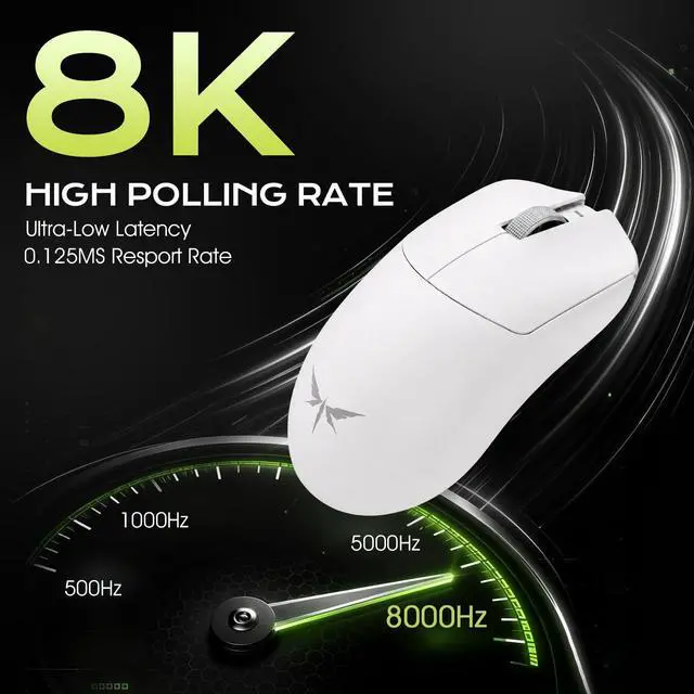 Alt view image 4 of 7 - F2 Pro Max Wireless Lightweight Gaming Mouse with 26K Optical Sensor