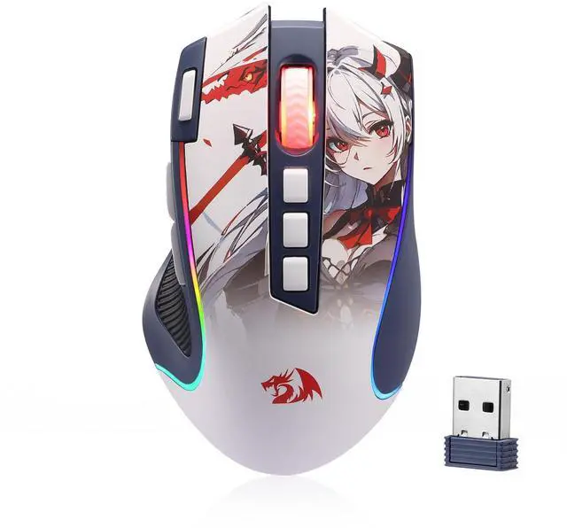 Main image of M612AK PRO Wireless Anime Gaming Mouse 8000 DPI Remapping Keys