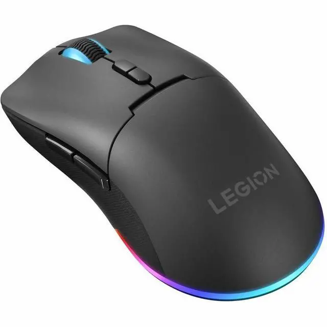 Alt view image 4 of 7 - Legion M220 Wireless RGB Gaming Mouse, Dual Channel Bluetooth, 2.4Ghz Wireless, USB-C Charging, 5-Level DPI Switch, Symmetrical Medium-Large Size, Black