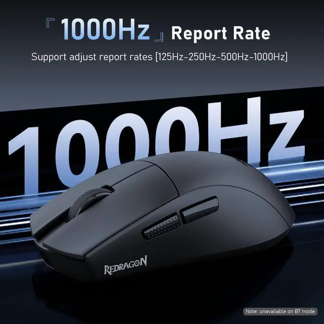 Alt view image 7 of 7 - M999 Wireless Gaming Mouse 45000 DPI Remapping Keys