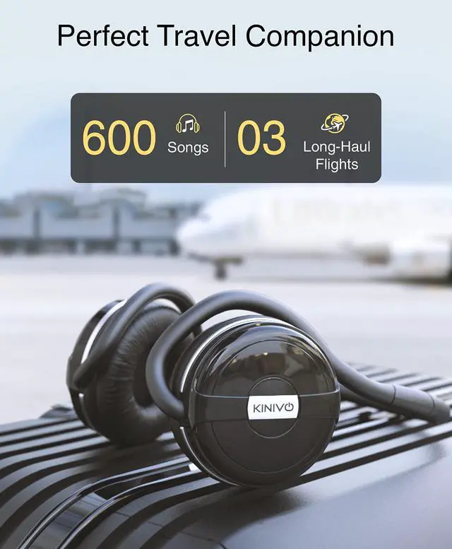 Alt view image 7 of 7 - BTH240 PRO Bluetooth Wireless Headphones (On-Ear, HiFi Stereo Music, 30 Hours Playtime, Built-in Mic, Foldable Headset, Hands-Free Calling)