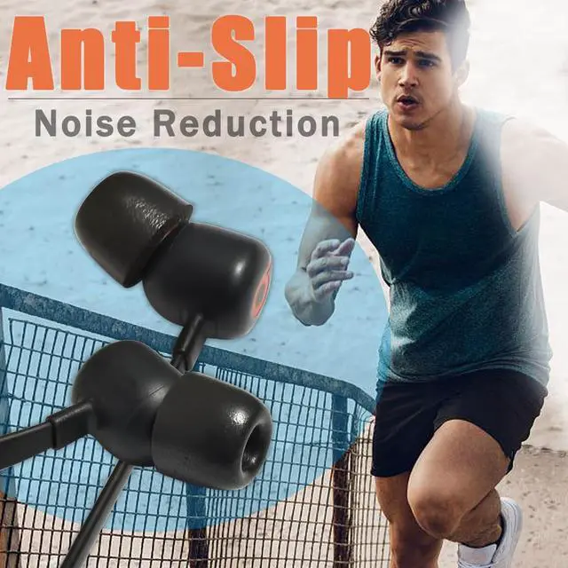 Alt view image 5 of 5 - Memory Foam Replacement Ear Tips Fits 4.5mm-6mm, Noise Isolating Anti-Slip