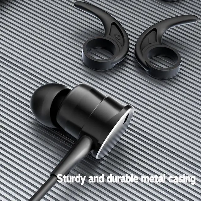 Alt view image 5 of 7 - Wired Headphones with Boost Deep Bass & Mic Noise-Canceling Earphone In-Ear