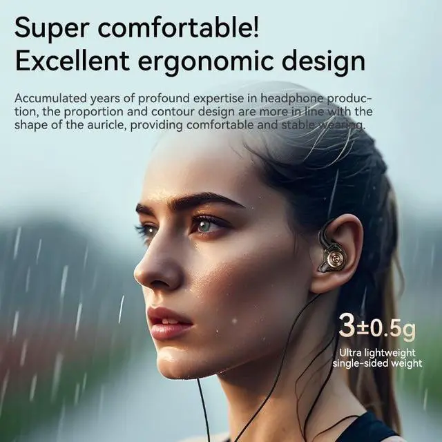 Alt view image 7 of 7 - 3.5mm Volume Control in Ear HeadphonesProfessional Noise Isolating Ear Buds-Clear Sound,Compatible with Mobile phones/MP3/laptops/tablets and Most 3.5mm Jack Devices