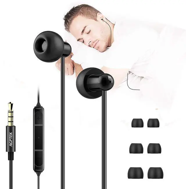 Main image of Sleep Earbuds, in-Ear Earphones for Sleeping with 3 Sizes