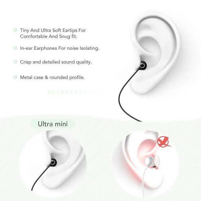Alt view image 3 of 7 - Sleep Earbuds, in-Ear Earphones for Sleeping with 3 Sizes