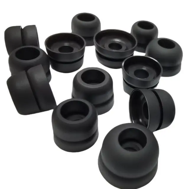 Alt view image 2 of 6 - Double Flange Ear Tips for Beats Earbuds Anti-Slip Replacement Tips