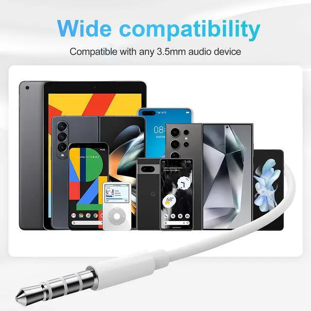 Alt view image 4 of 7 - Wired Earbuds 4 Pack, Earbuds HiFi Stereo Wired Earphones Headphones with Microphone Volume Control Compatible with iPad, Laptop, MP3, Android Smartphones, Fits All 3.5mm Jack Device