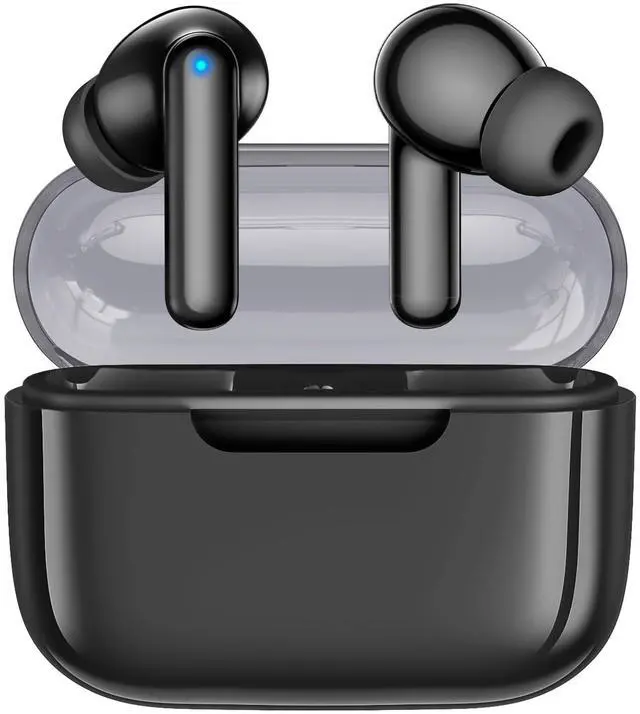 Main image of Wireless Earbuds, Bluetooth 5.3 in Ear Buds Light Weight Headphones with Deep Bass Sound,48 Hours Playtime Headset,Clear Calls Earphones with Mics for Sports Workout Black