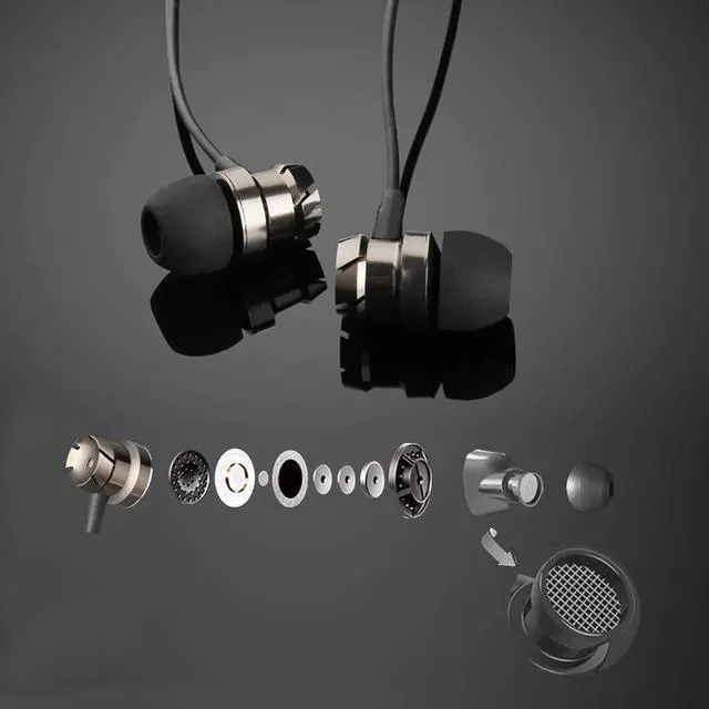 Alt view image 5 of 7 - 3 Packs Earphone with Remote & Microphone, in Ear Stereo Sound Noise Isolating Tangle Free for Smartphones, Laptops, Gaming, Fits 3.5mm Interface Device