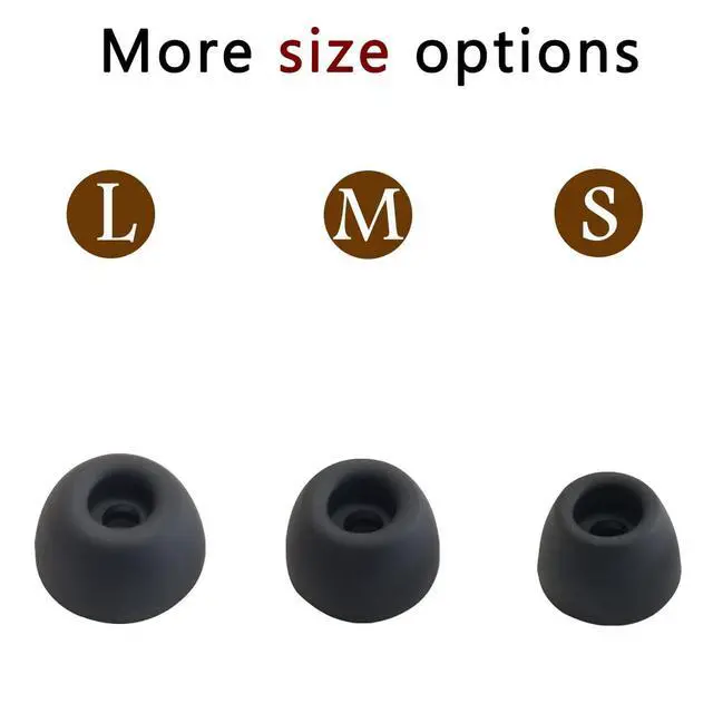 Alt view image 4 of 5 - Silicone Replacement Ear Tips for Samsung Galaxy Buds 2 Pro, Ultra Soft