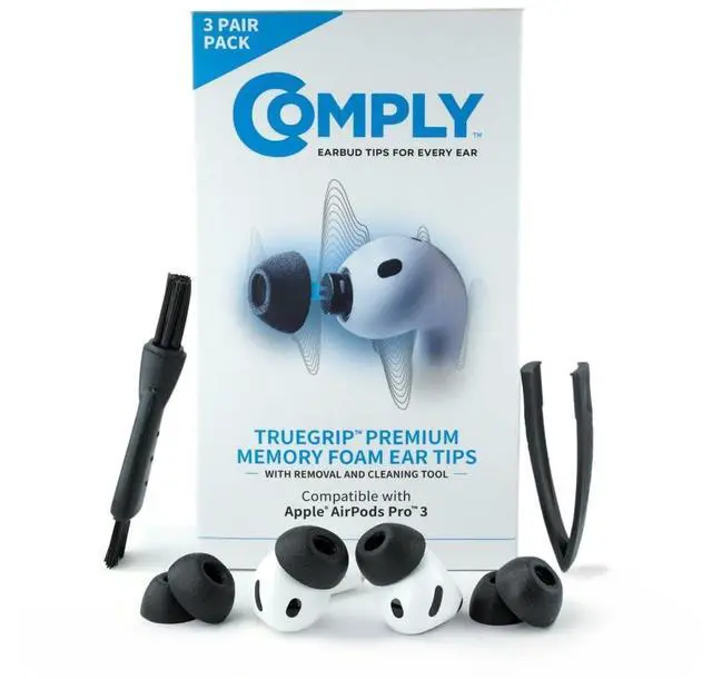 Main image of TrueGrip Premium Memory Foam Replacement Ear Tips