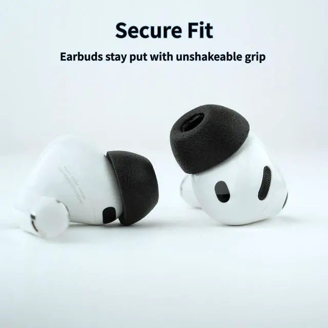 Alt view image 4 of 7 - TrueGrip Premium Memory Foam Replacement Ear Tips