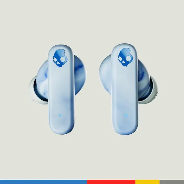 Alt view image 2 of 7 - EcoBuds Sustainable Wireless in-Ear Bluetooth Earbuds - Glacier