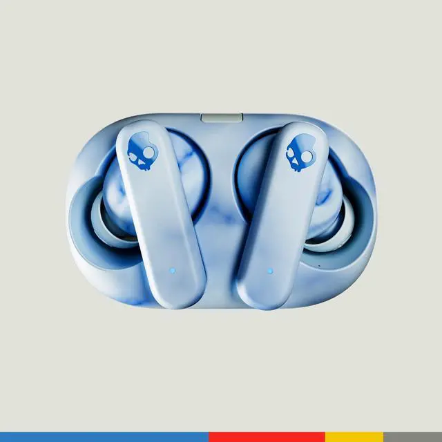 Alt view image 3 of 7 - EcoBuds Sustainable Wireless in-Ear Bluetooth Earbuds - Glacier