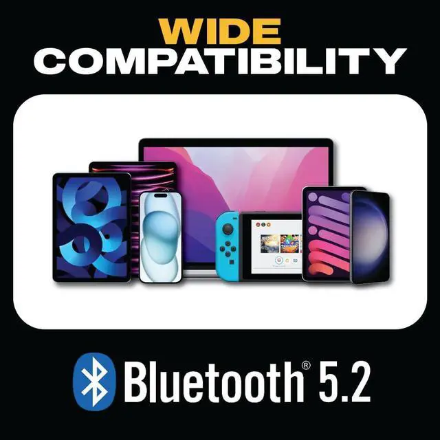 Alt view image 5 of 7 - Heavy Duty Neckband Bluetooth Earbuds, Wireless Bluetooth 5.2