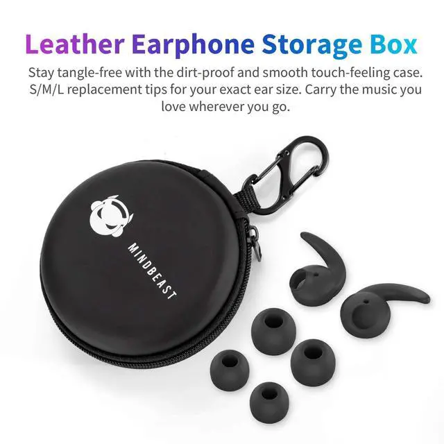 Alt view image 7 of 7 - Noise Cancelling Headphones Wired Earbuds with Microphone