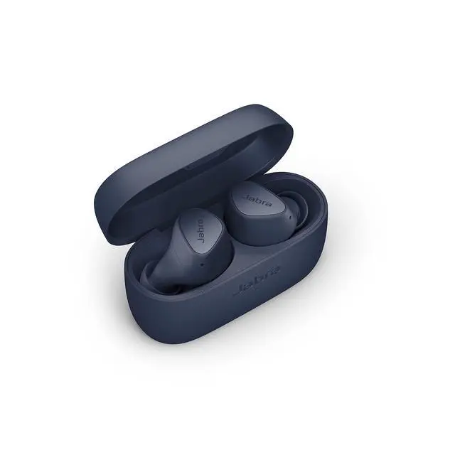 Alt view image 5 of 5 - Elite 3 in Ear Wireless Bluetooth Earbuds Noise Isolating True Wireless Buds with 4 Built-in Microphones for Clear Calls, Rich Bass, Customizable Sound, and Mono Mode - Navy