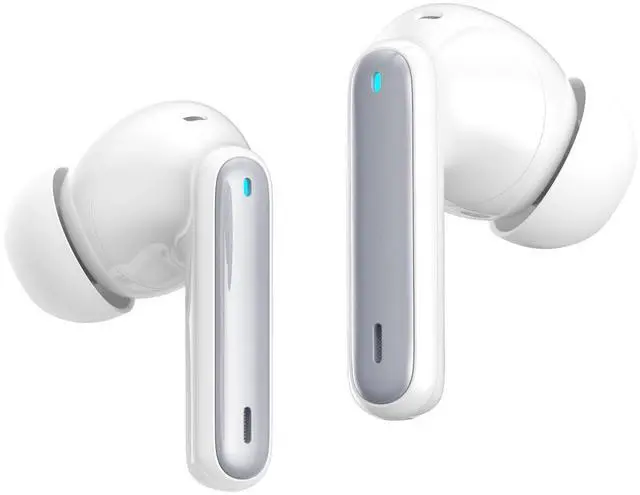 Main image of Wireless Earbuds, Bluetooth 5.3 Headphones HiFi Stereo 50H Playback LED Digital Display Ear Buds with ENC Noise Canceling Headset, IPX7 Waterproof Earphones for Gym/Running/WorkGray White