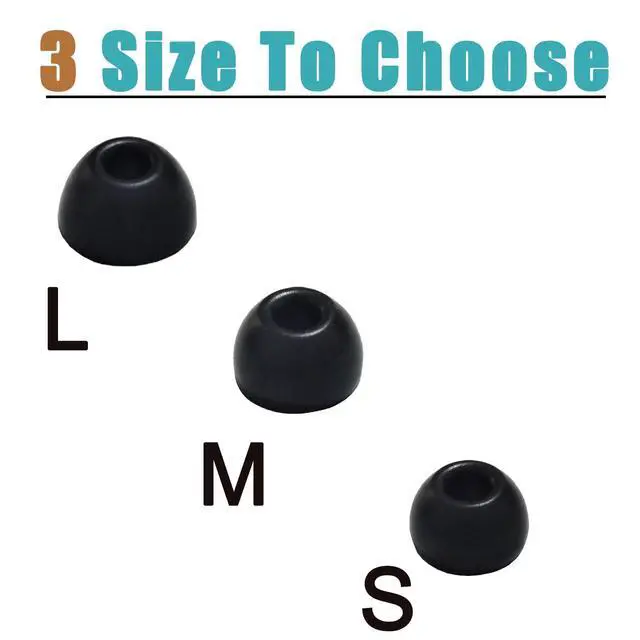Alt view image 4 of 5 - Silicone Ear Tips for Beats Earbuds Universal Replacement Tips
