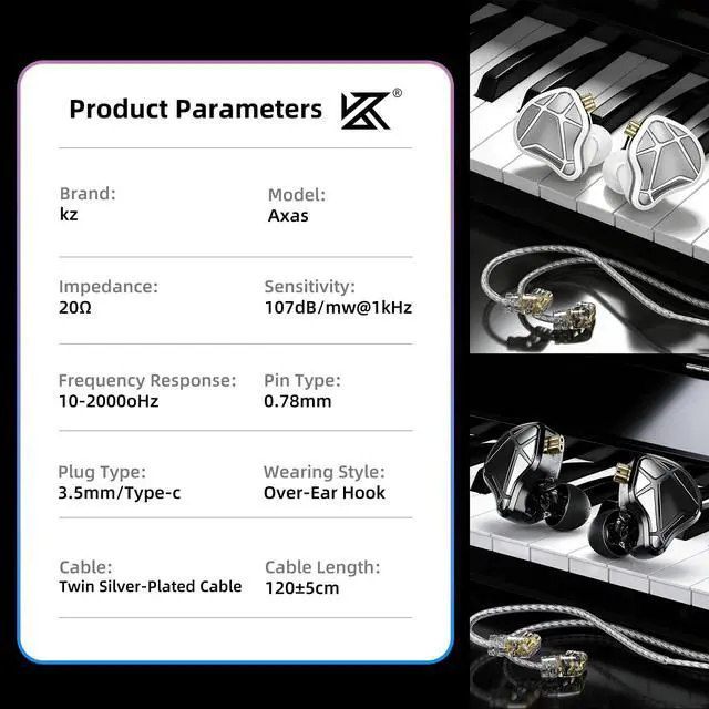 Alt view image 6 of 7 - Axas in Ear Monitor