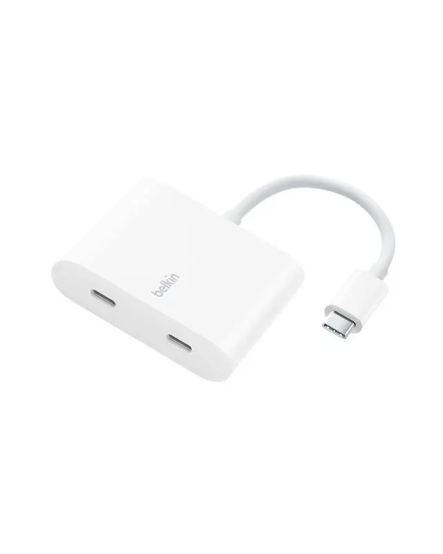 Main image of 100W USB C Splitter, Dual Port Hub with Data and PD Charging