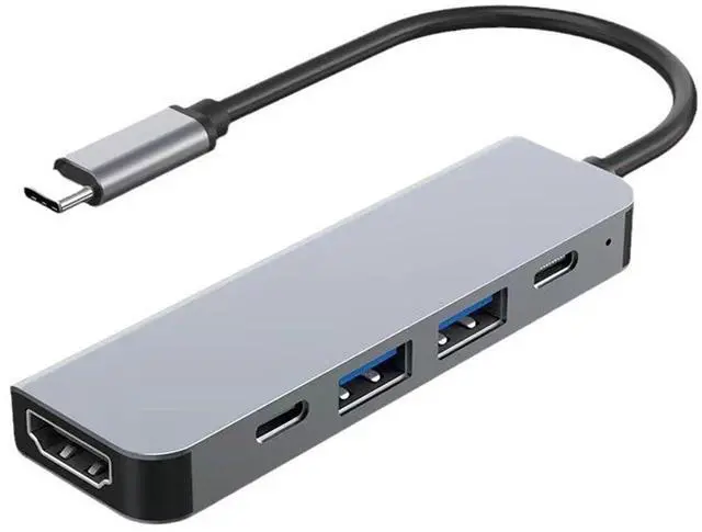 Main image of USB C Splitter, USB C OTG Adapter,Audio/Data/Video/Charger Adapter with PD 100W for Laptop, iPad Pro, iPad Air 6/5, MacBook, iPhone, Galaxy More