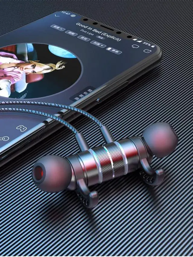 Alt view image 7 of 7 - USB C Headphone for Samsung Wired Earbuds Magnetic in-Ear Type C Earphone with Microphone Volume Control Deep Bass Stereo Noise Canceling for iPhone 17 Pro Max Air 16 16e 15 Pixel 10 9a (Black)