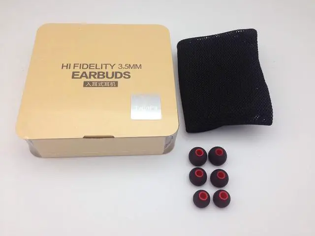 Alt view image 3 of 6 - Wired Earbuds in-Ear Stereo Earphones with Microphone 1-Button Control Ear Buds Premium Sound Noise Isolating Headphones with 3.5mm Audio Output, for iPhone, iPod, iPad, MP3, Samsung,etc